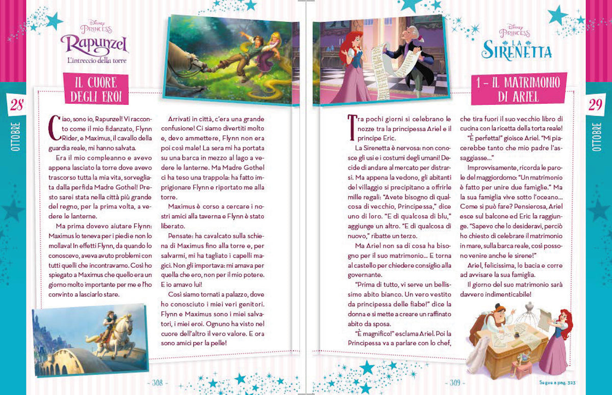 365 Storie della buonanotte Disney Princess