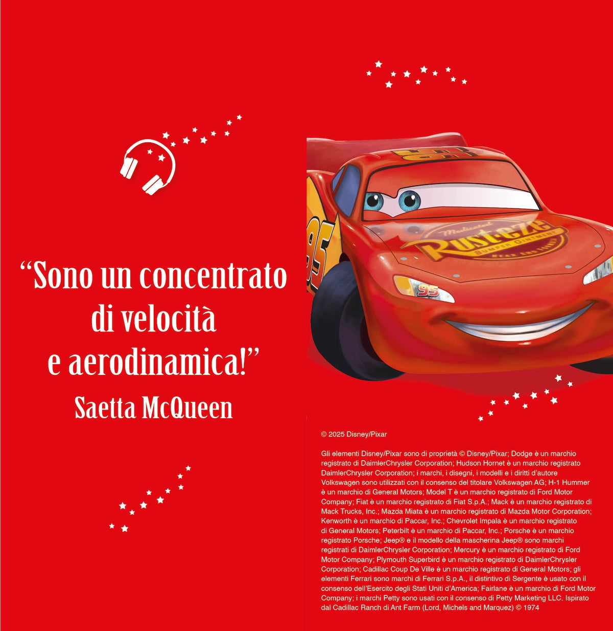 Cars Motori ruggenti Leggi e Ascolta QR Code