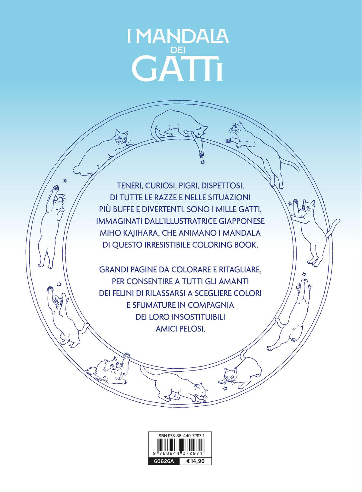 Mandala dei Gatti. Coloring Book per Cat Lovers