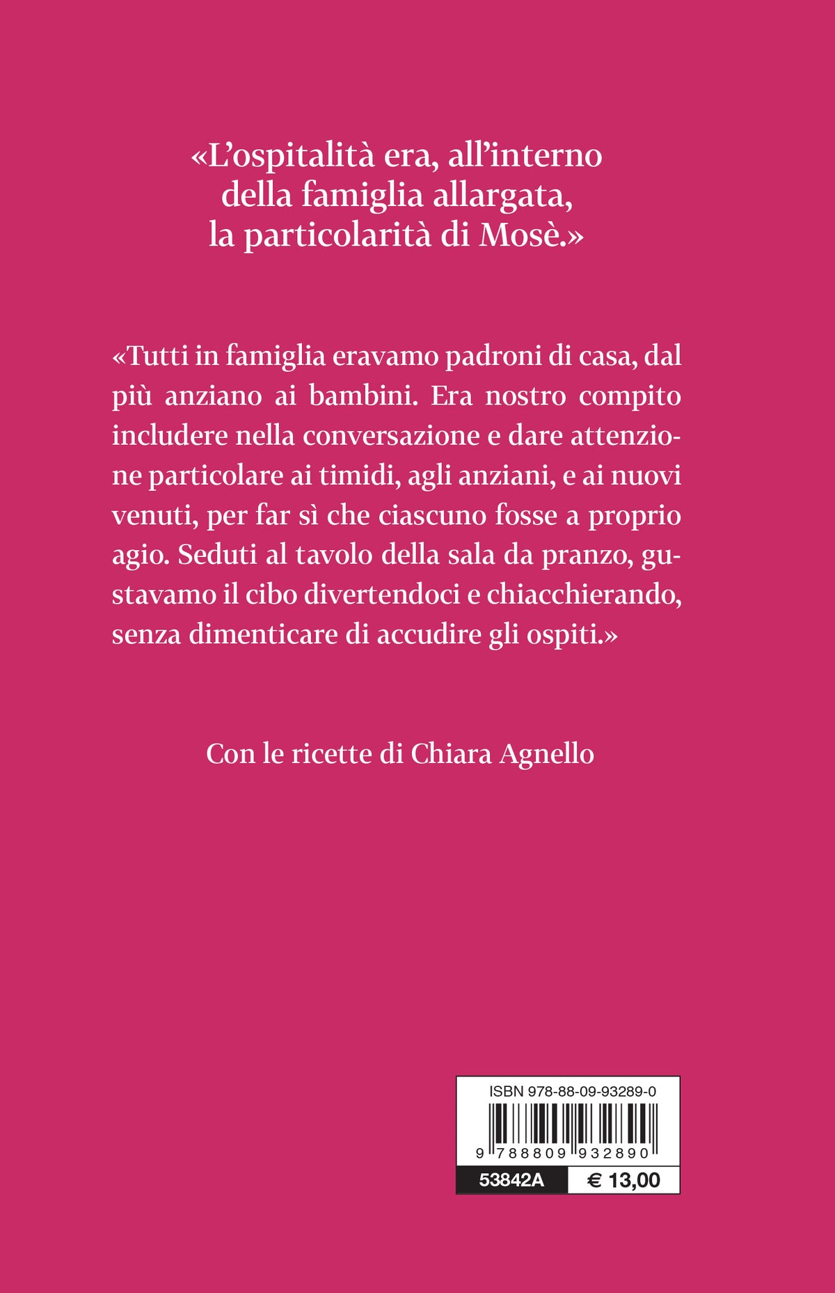 Il pranzo di Mosè