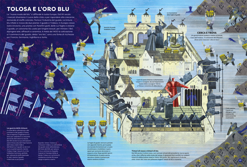 Blu. Storia illustrata di un colore