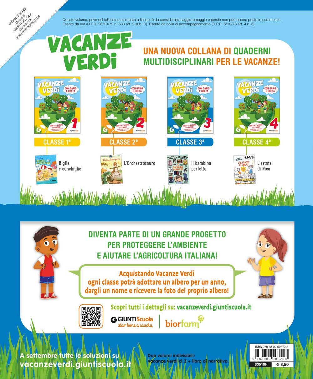 Vacanze Verdi 3 + Il bambino perfetto. Quaderni multidisciplinari per le vacanze