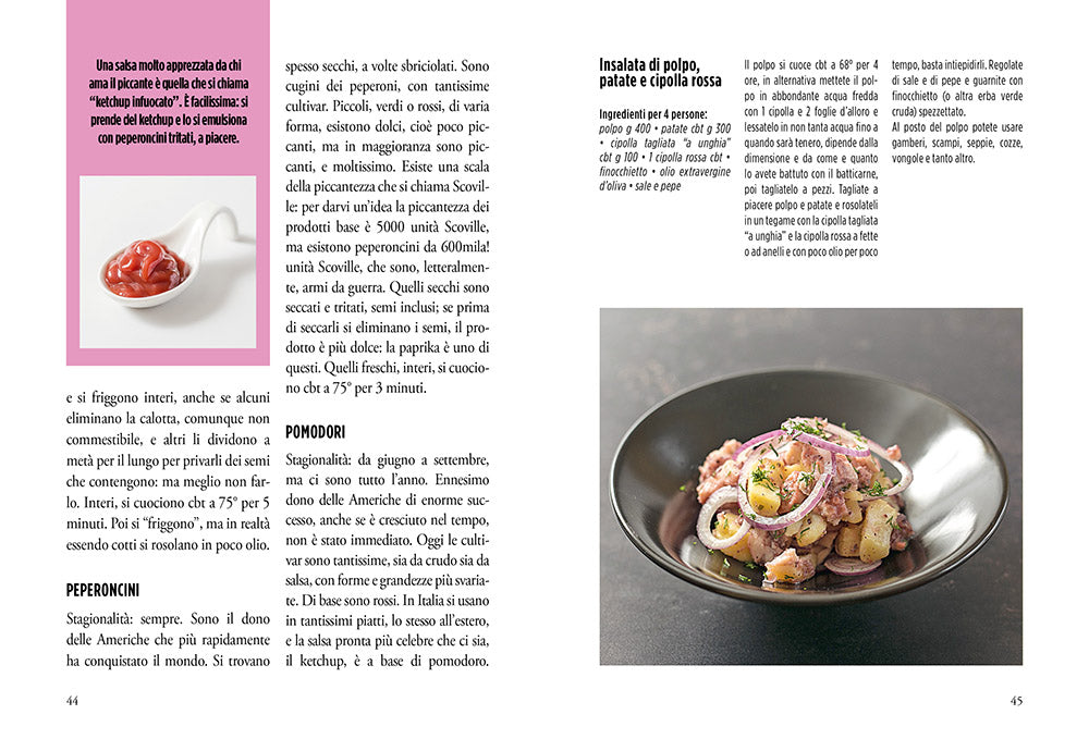 CBT verdure. Cuocere sottovuoto a bassa temperatura. Master di cucina.