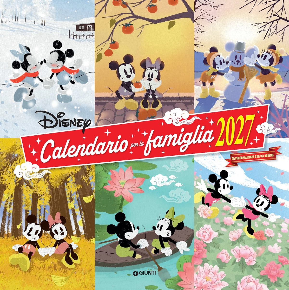 Calendario per la famiglia 2027 Disney
