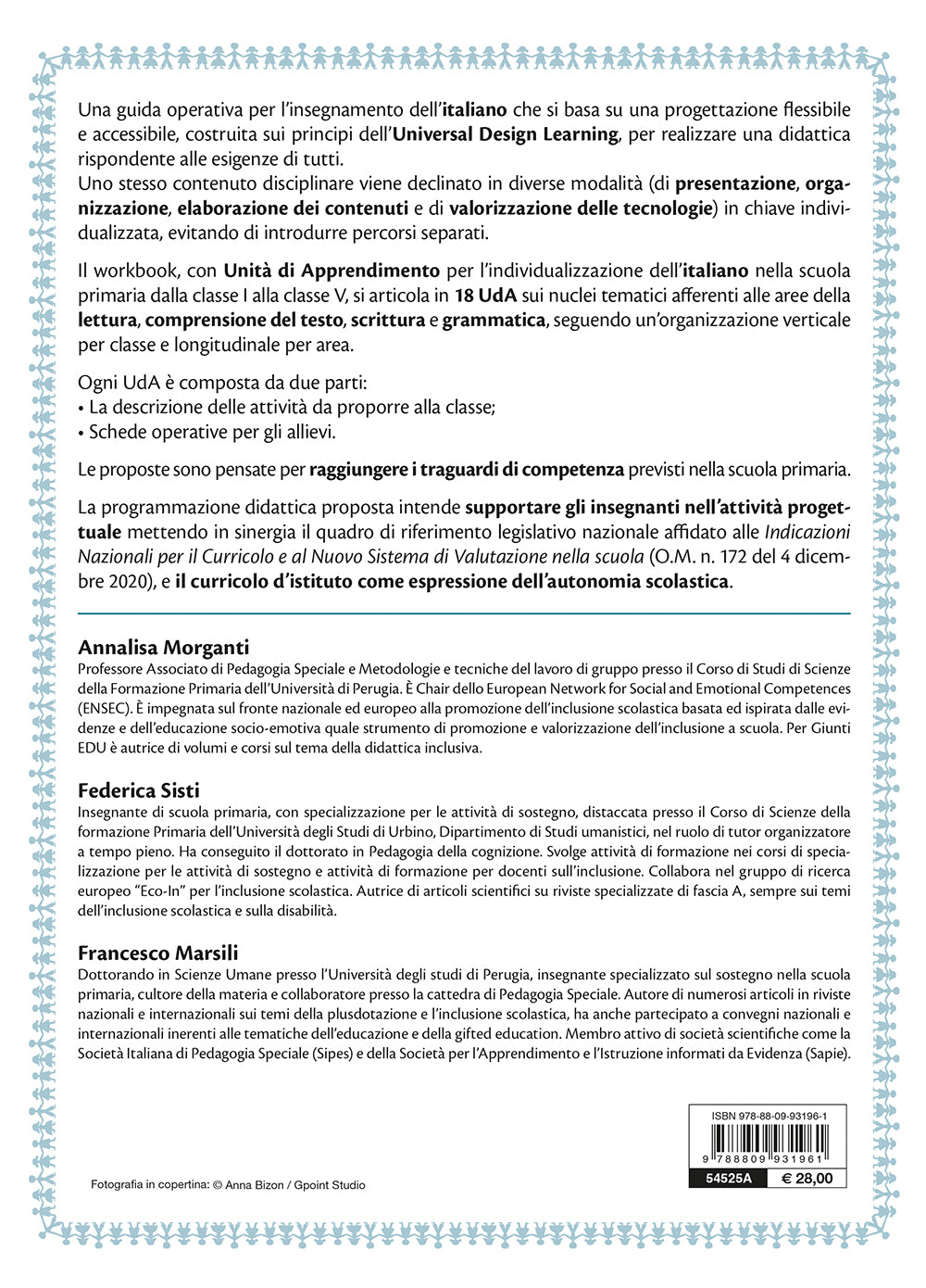 Unità di Apprendimento di Italiano per la Scuola Primaria . Una programmazione didattica per tutti basata sui principi dell'UDL