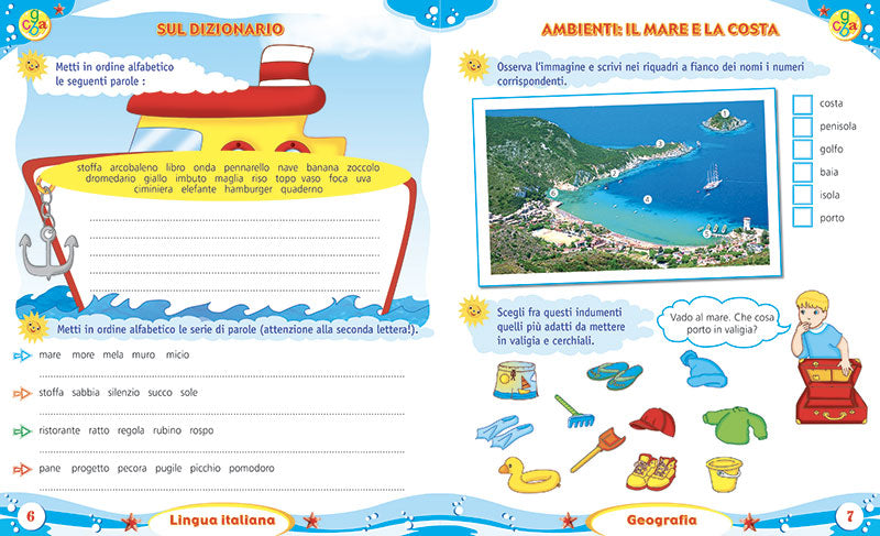 Imparo in vacanza - vado in quarta. Attività di ripasso per bambini della scuola primaria