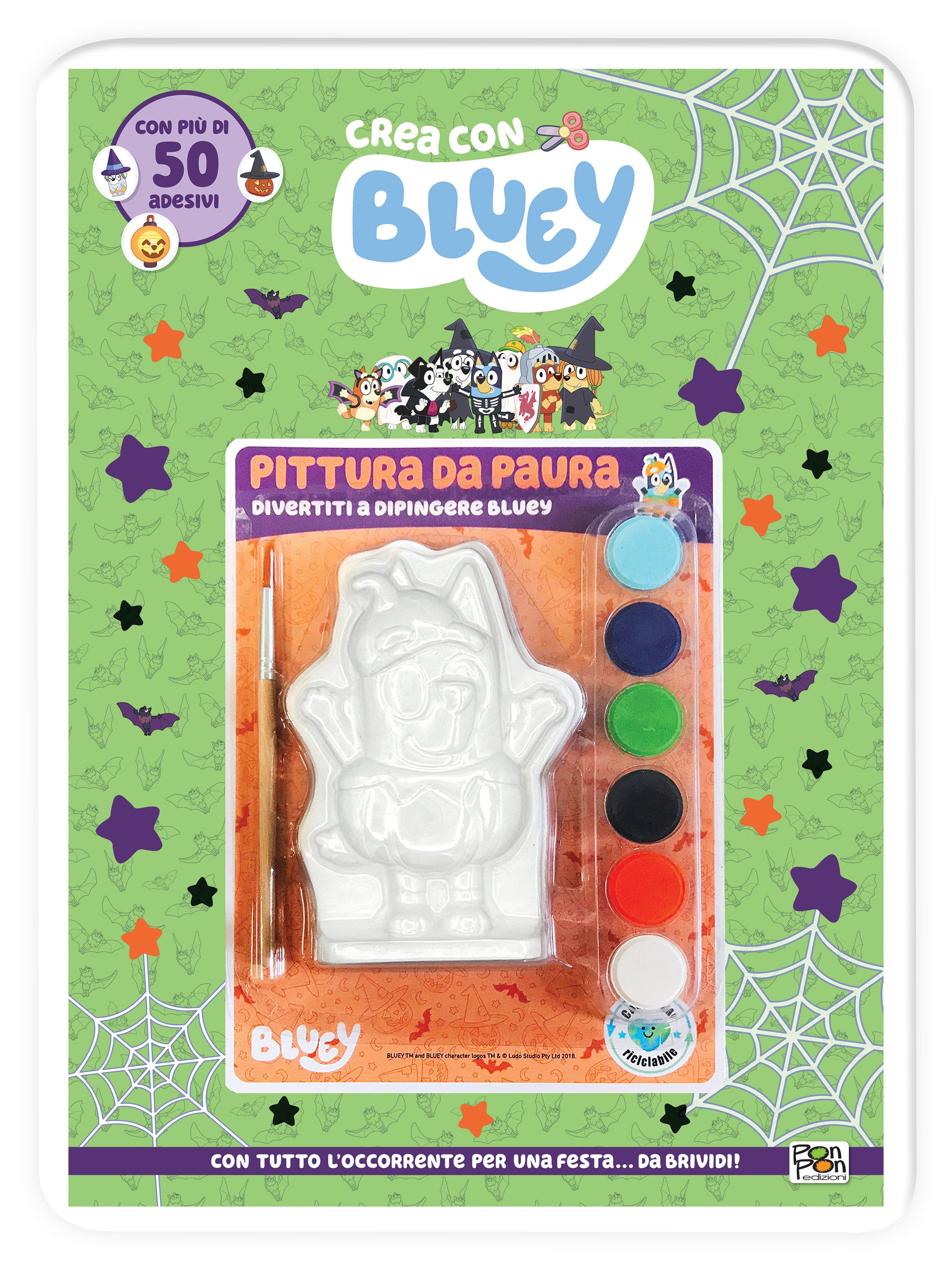 Crea con Bluey + Pittura da paura