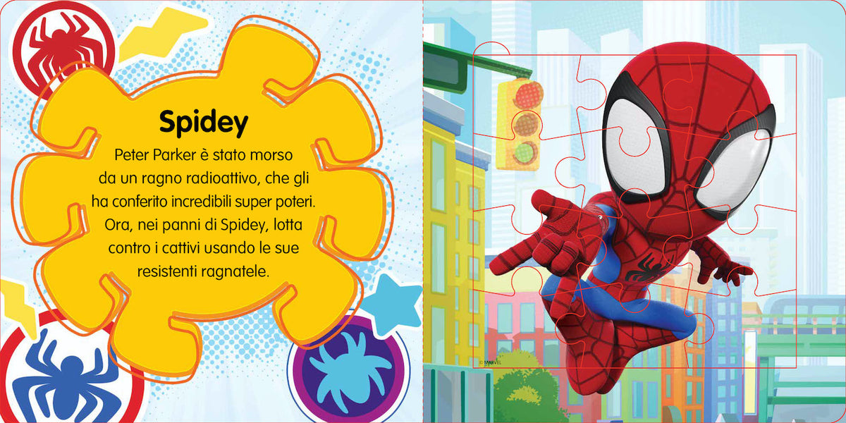 Libro Puzzle Spidey e i suoi fantastici amici