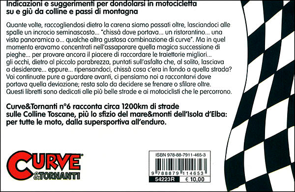 Curve e tornanti - N. 6. Colline Toscane e Isola d'Elba