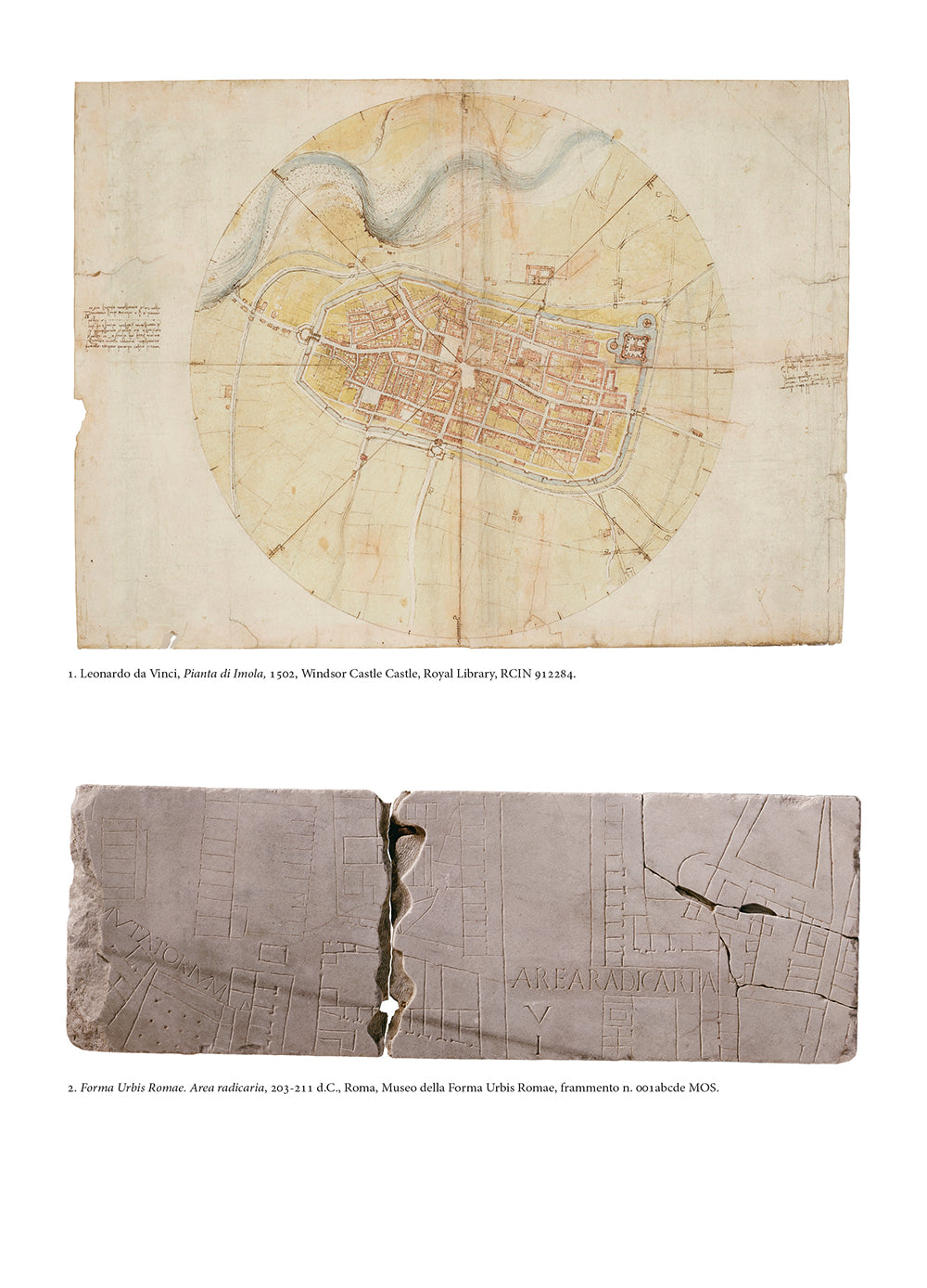 LXIII lettura vinciana. Leonardo e la Pianta di Imola: ipotesi e interpretazioni “Scorta sulle sommità e in su’ lati de’ colli le figure di terreni e le sue divisioni e nelle cose volte a te fale in propia forma” (Leonardo da Vinci, Manoscritto L, f. 21r