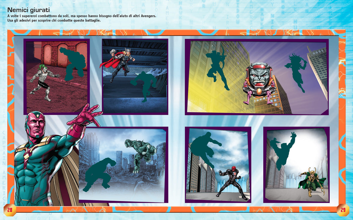 Super Staccattacca Special Marvel Avengers. Più di 150 adesivi