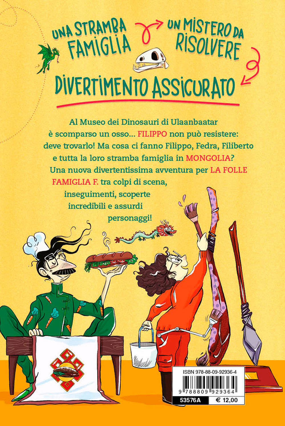 La folle famiglia F. Osso di dinosauro. Vol. 2