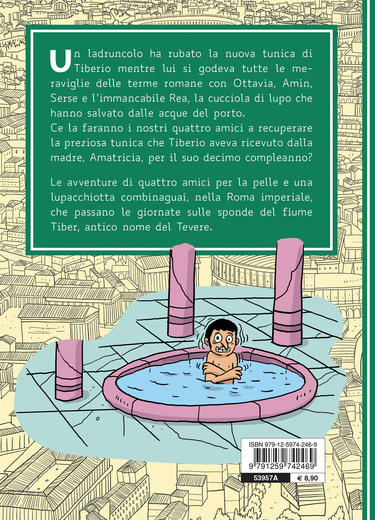 Un ladro alle terme