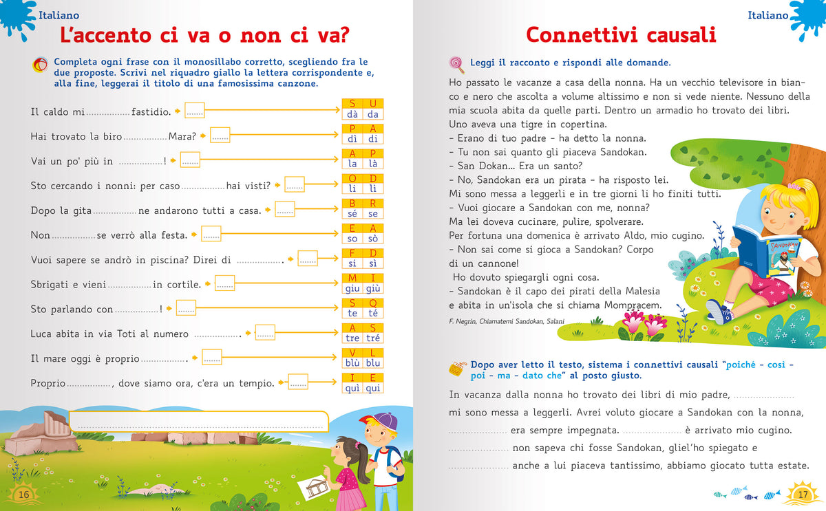 Esercizi per ripassare - Classe 4a