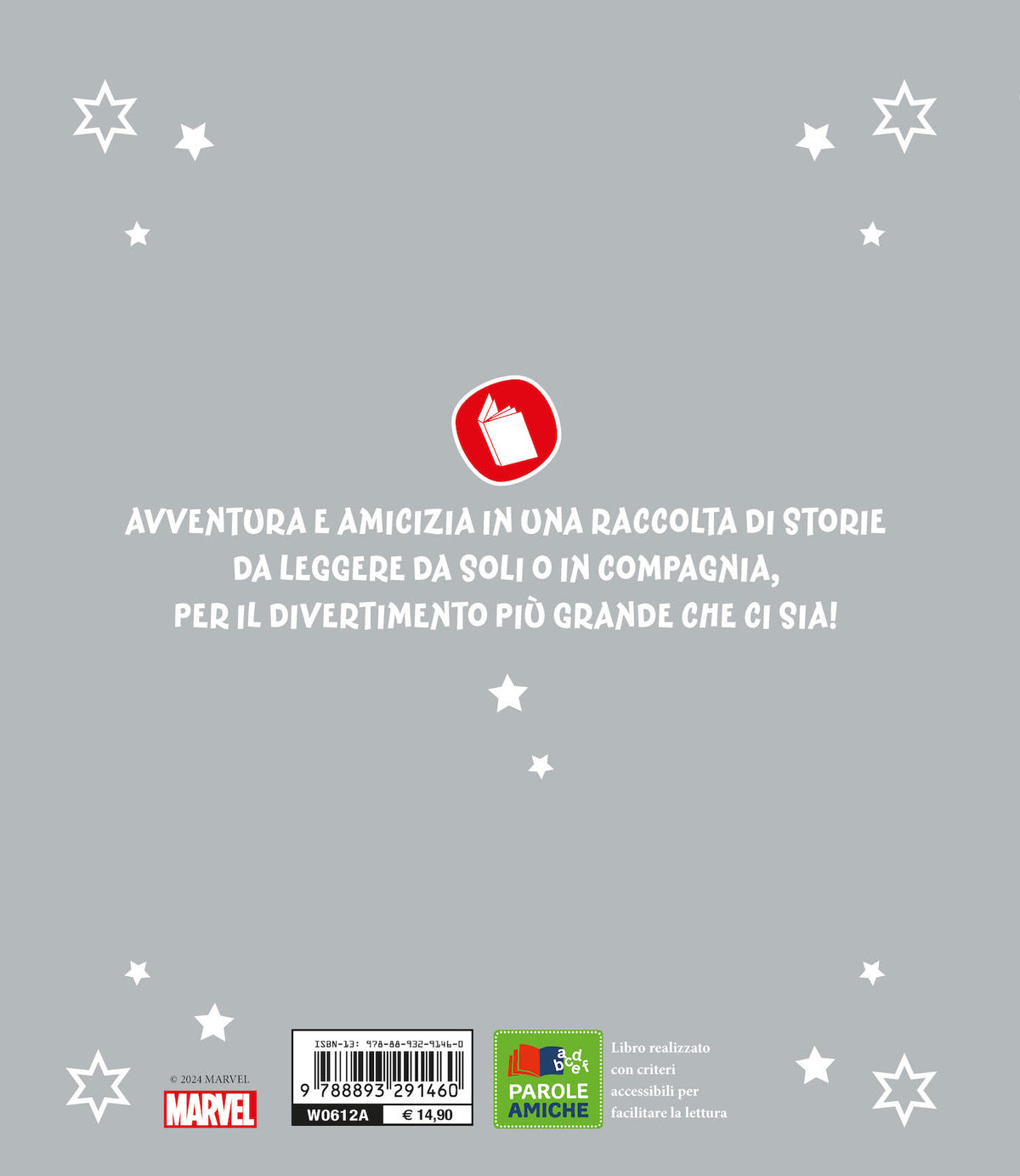 Marvel Contastorie - Leggo in maiuscolo. Racconti per far brillare i sogni