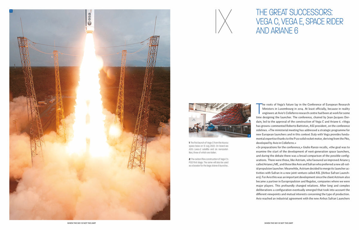 When the sky is not the limit. The story of how a company set out to conquer space