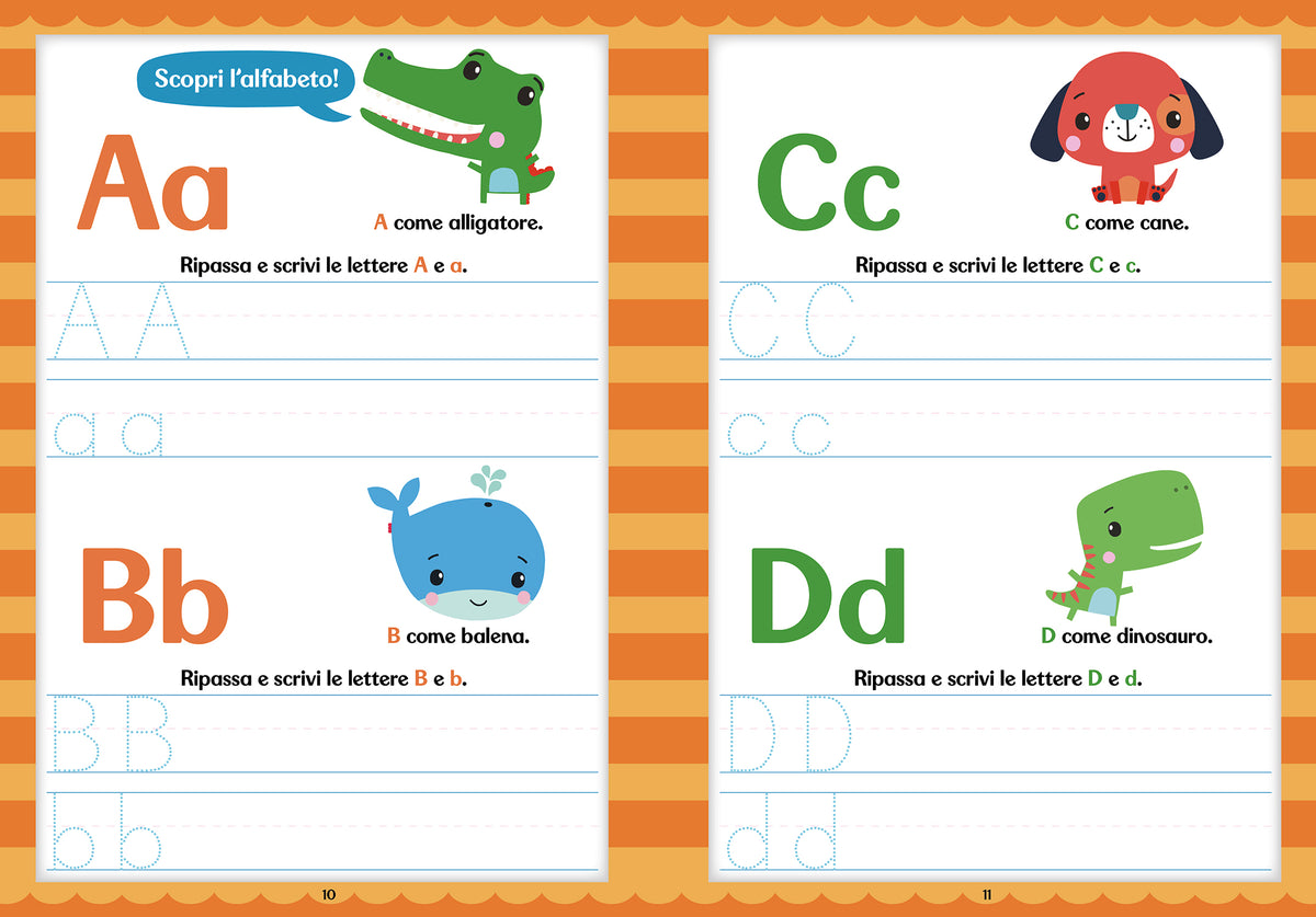 Pronti per la scuola. Prime lettere. Fisher Price