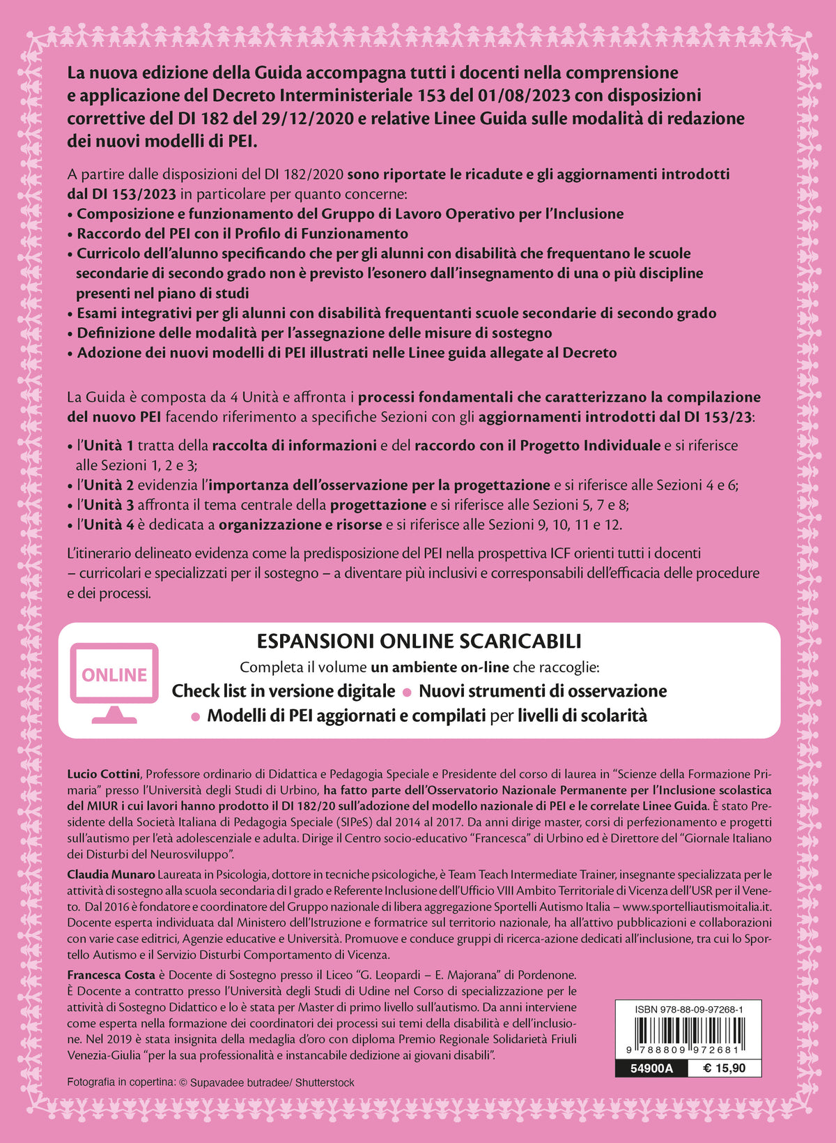 Nuova edizione aggiornata al DI 153 /2023 Il nuovo PEI su base ICF: guida alla compilazione. . I Modelli e le Linee Guida dal Decreto Interministeriale 182 del 29/12/2020 al DI 153 del 01/08/2023 commentati e arricchiti con strumenti ed esempi in prospet