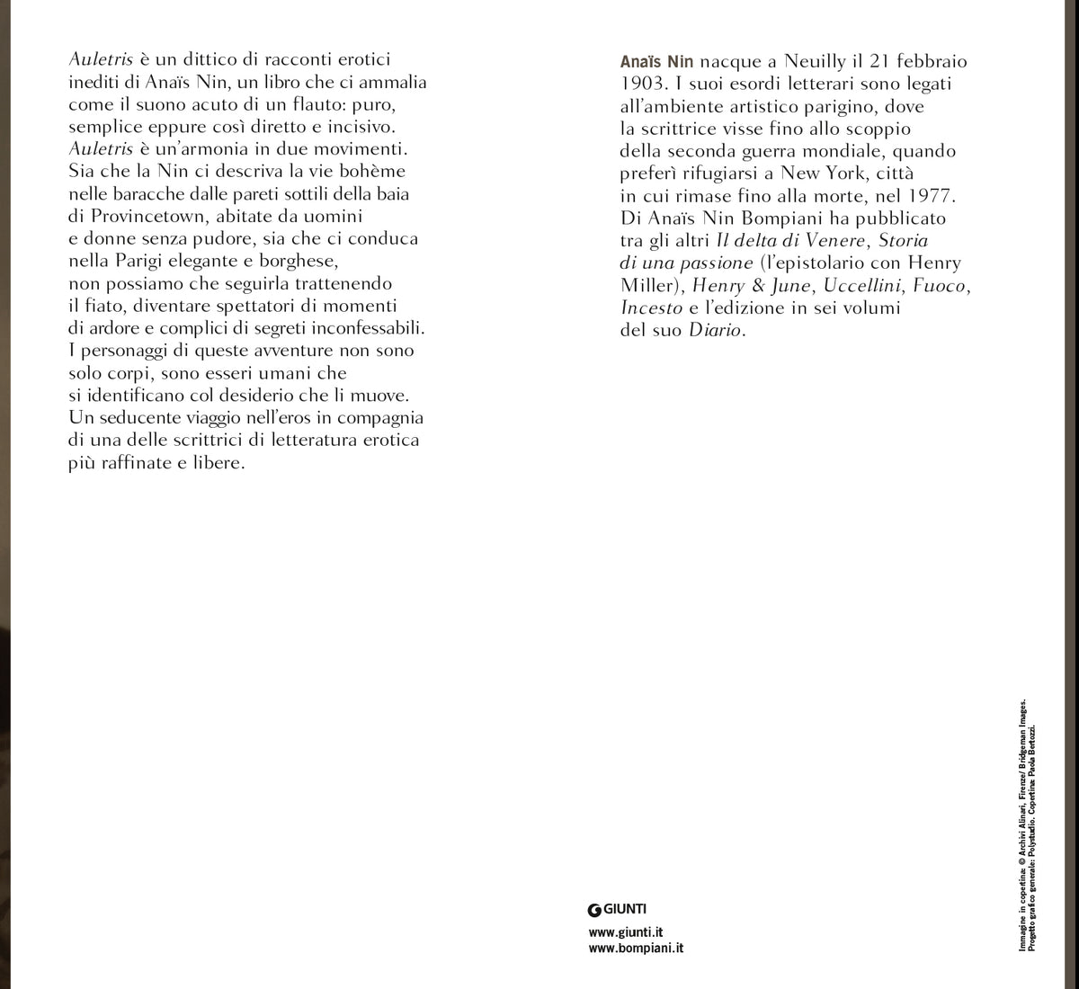 Auletris. Racconti erotici