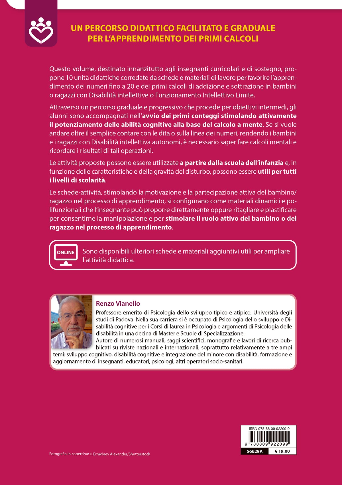 Come insegnare l'aritmetica a bambini e ragazzi con disabilità intellettiva. Un percorso didattico facilitato e graduale  per l’apprendimento dei primi calcoli
