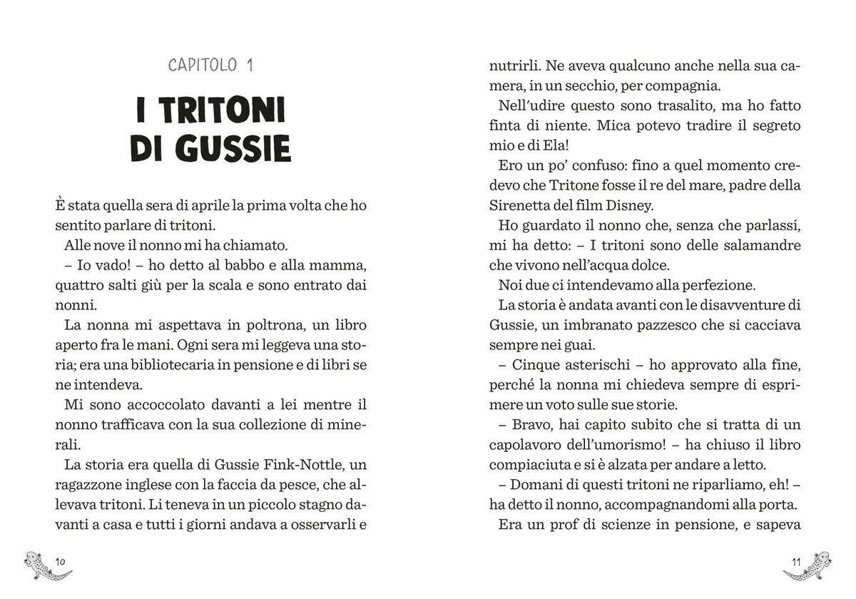 Un tritone per amico. Ispirato alle avventure del naturalista Emiliano Mori
