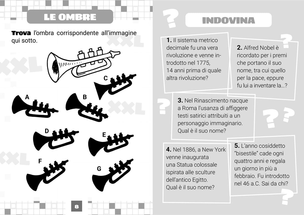 Enigmistica XXL. Grandi giochi da fare senza occhiali