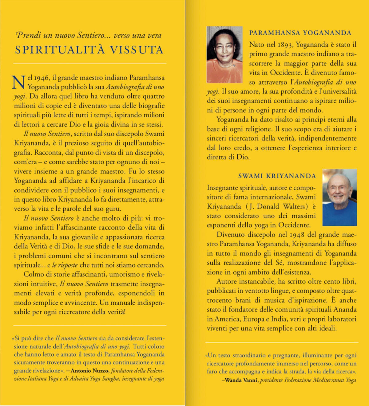 Il nuovo Sentiero. La mia vita con Paramhansa Yogananda