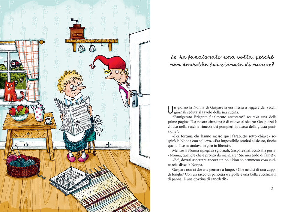 Il brigante Ozziplozzi e il razzo lunare. 4