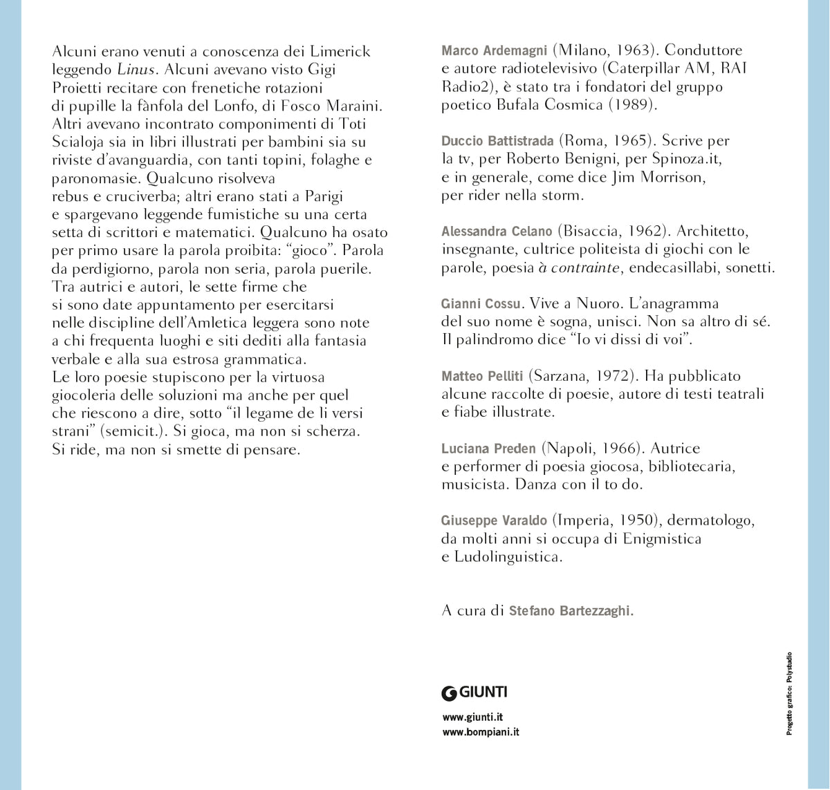 Biancaneve e i settenari. Antologia di poesia giocosa