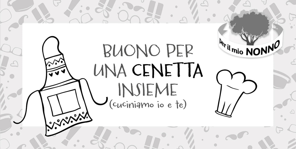 Coupon per il nonno. Buoni per momenti unici da vivere insieme!