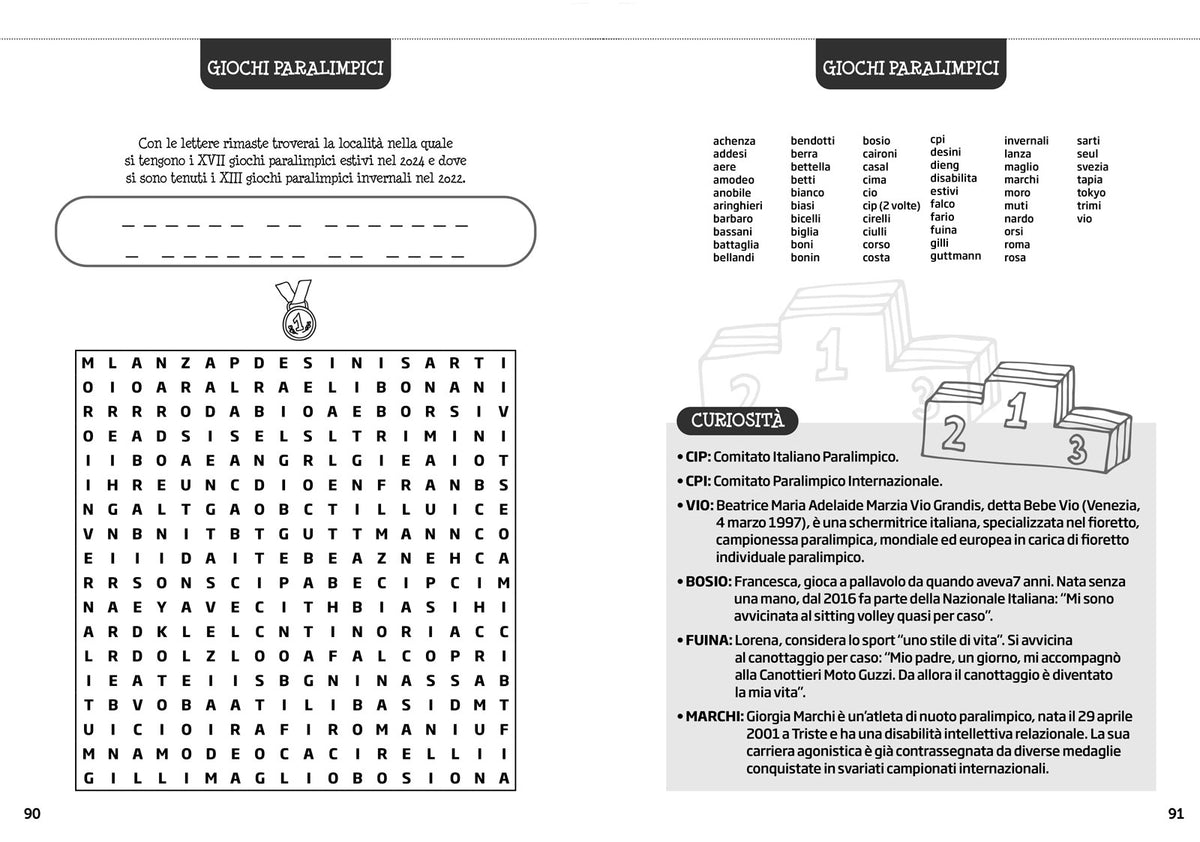 Cruci sport. Giochi per tifosi