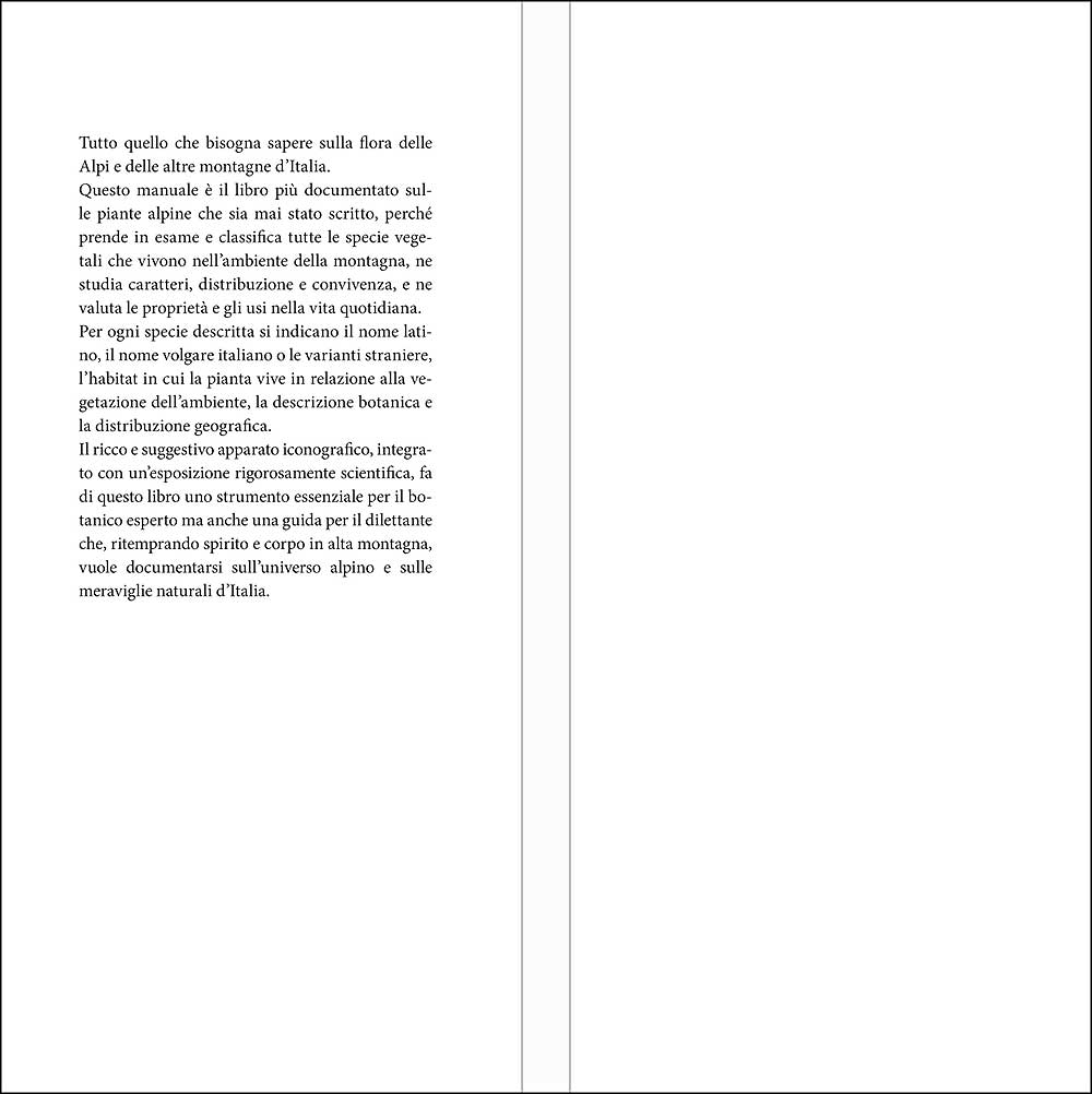 Flora delle Alpi e degli altri monti d’Italia. Nuova edizione