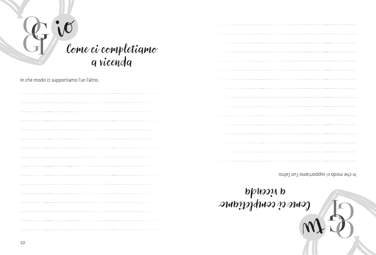 Noi due. Diario di coppia. Ricordi, challenge e parole d'amore
