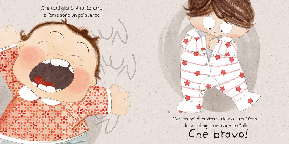 Buonanotte e sogni d'oro. E tu come ti prepari alla nanna?