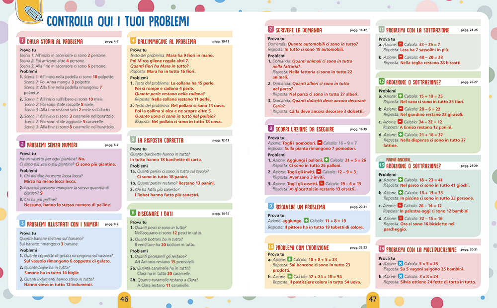 Il quaderno dei problemi di matematica classe 2. Come risolvere i problemi: metodo, esercizi e soluzioni