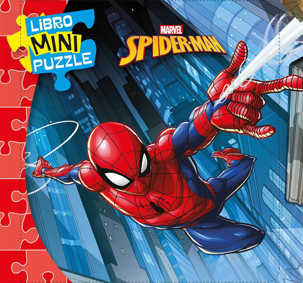 Spiderman Libro Mini Puzzle