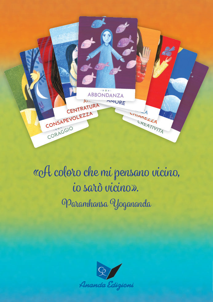 Le carte di Yogananda – Cofanetto con carte e libretto. 40 carte illustrate per la guida supercosciente