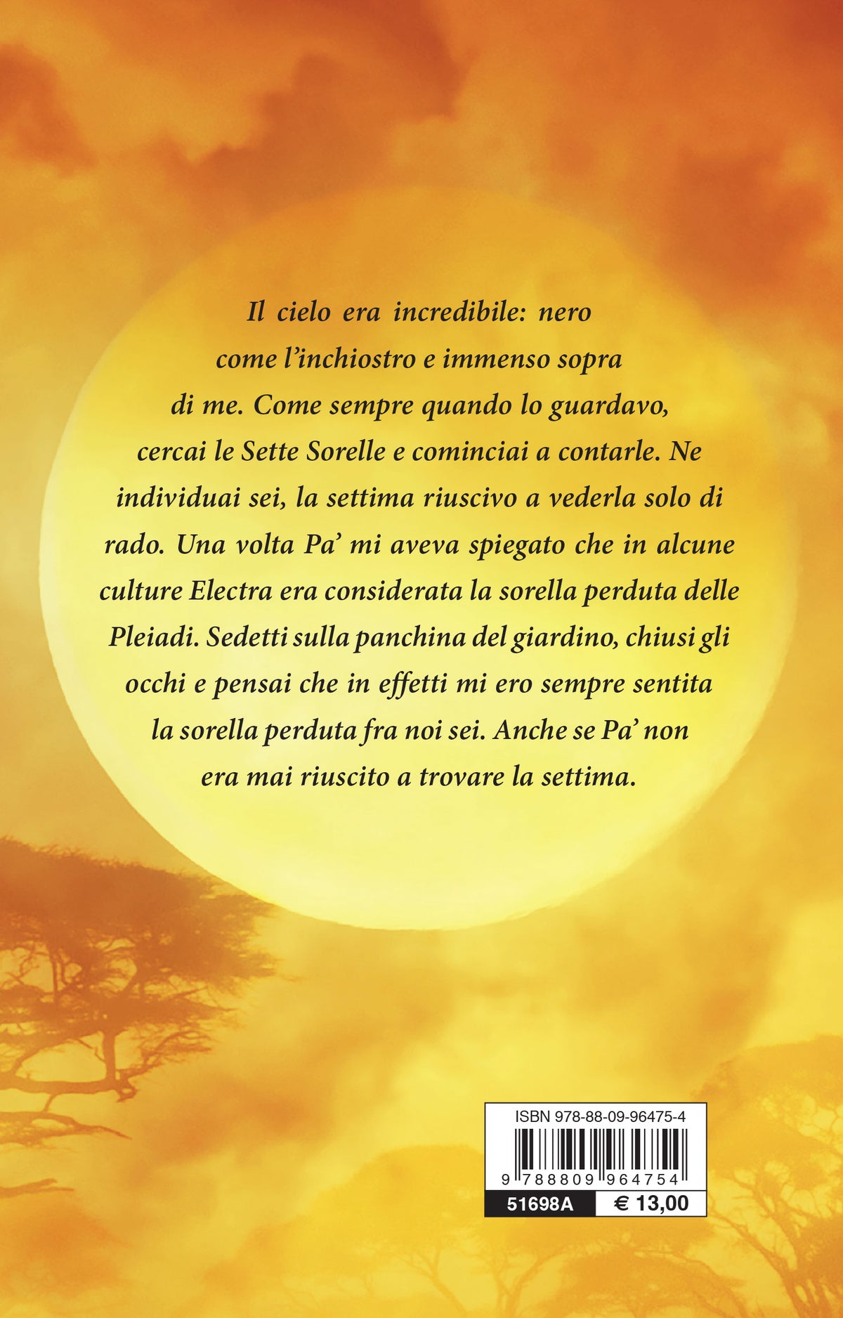 La ragazza del sole. Le sette sorelle