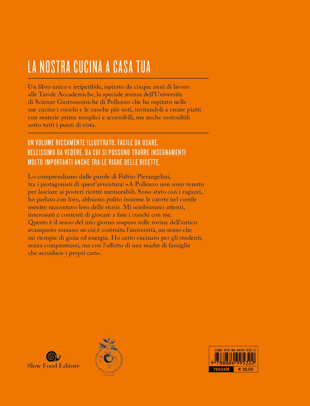 A tavola con i grandi cuochi. La nostra cucina a casa tua