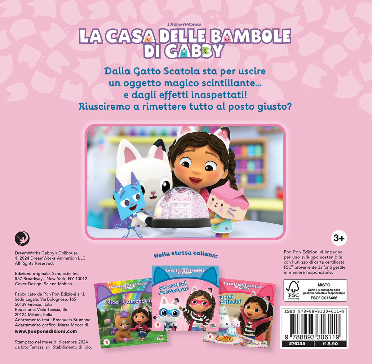 La Casa delle Bambole di Gabby. Storybook. Un'avventura sottosopra