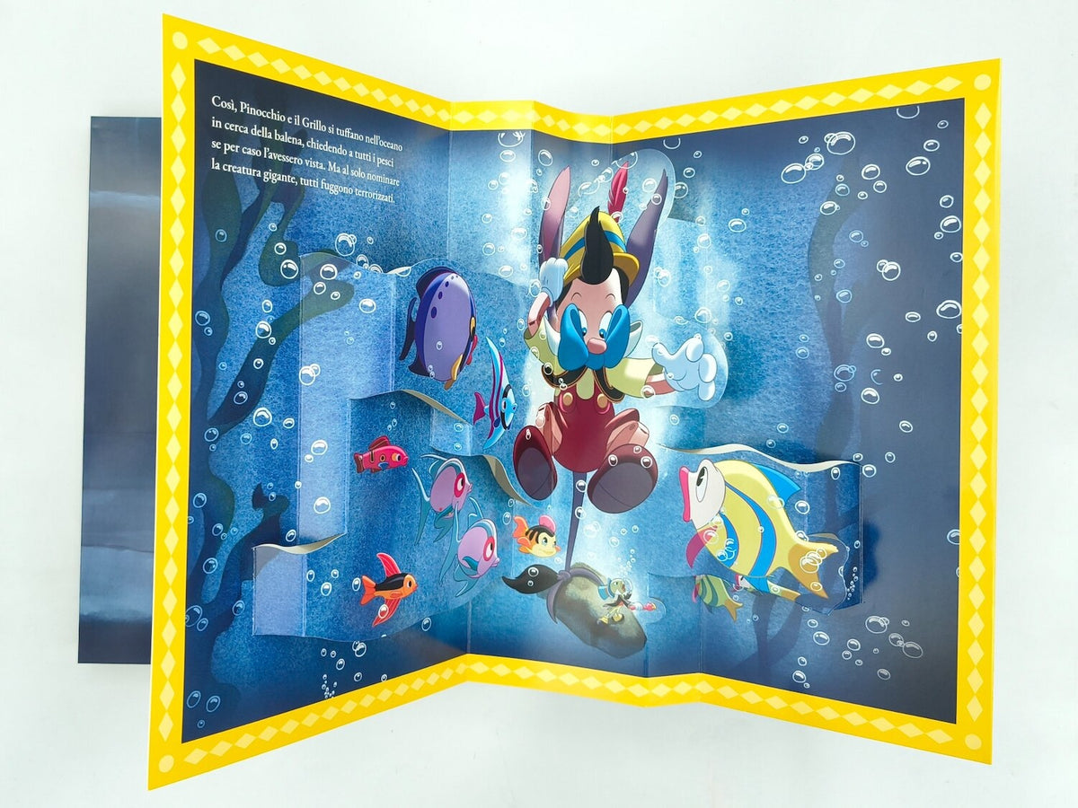 Pinocchio Libro Pop-up. La storia in 3d