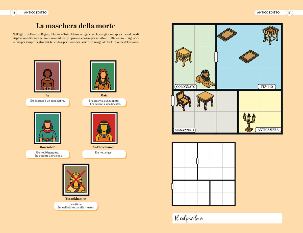 Crimedoku. 70 casi da risolvere attraverso la storia