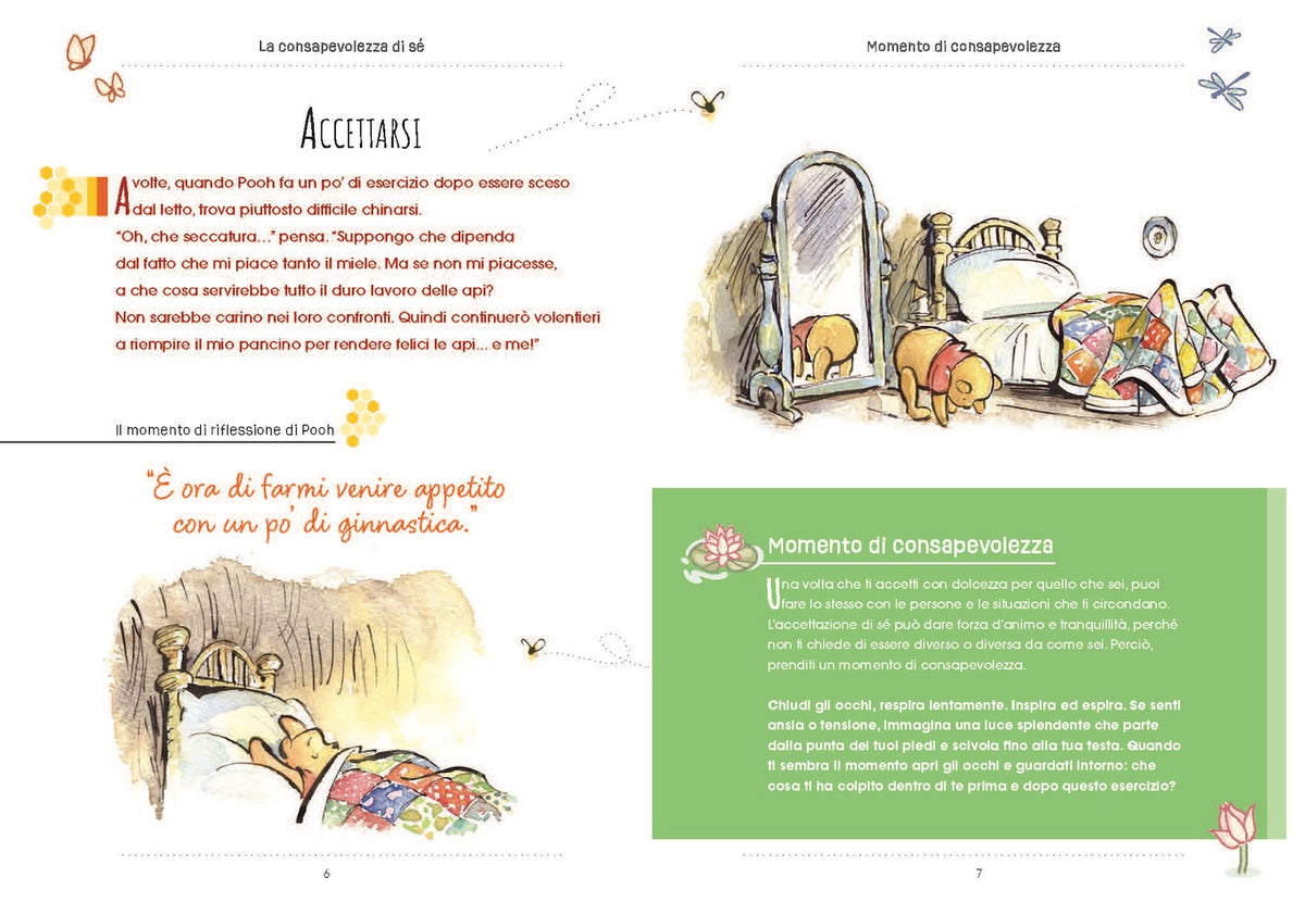 100 Momenti di Mindfulness Disney Winnie the Pooh. Ritrovare l'equilibrio interiore ogni giorno