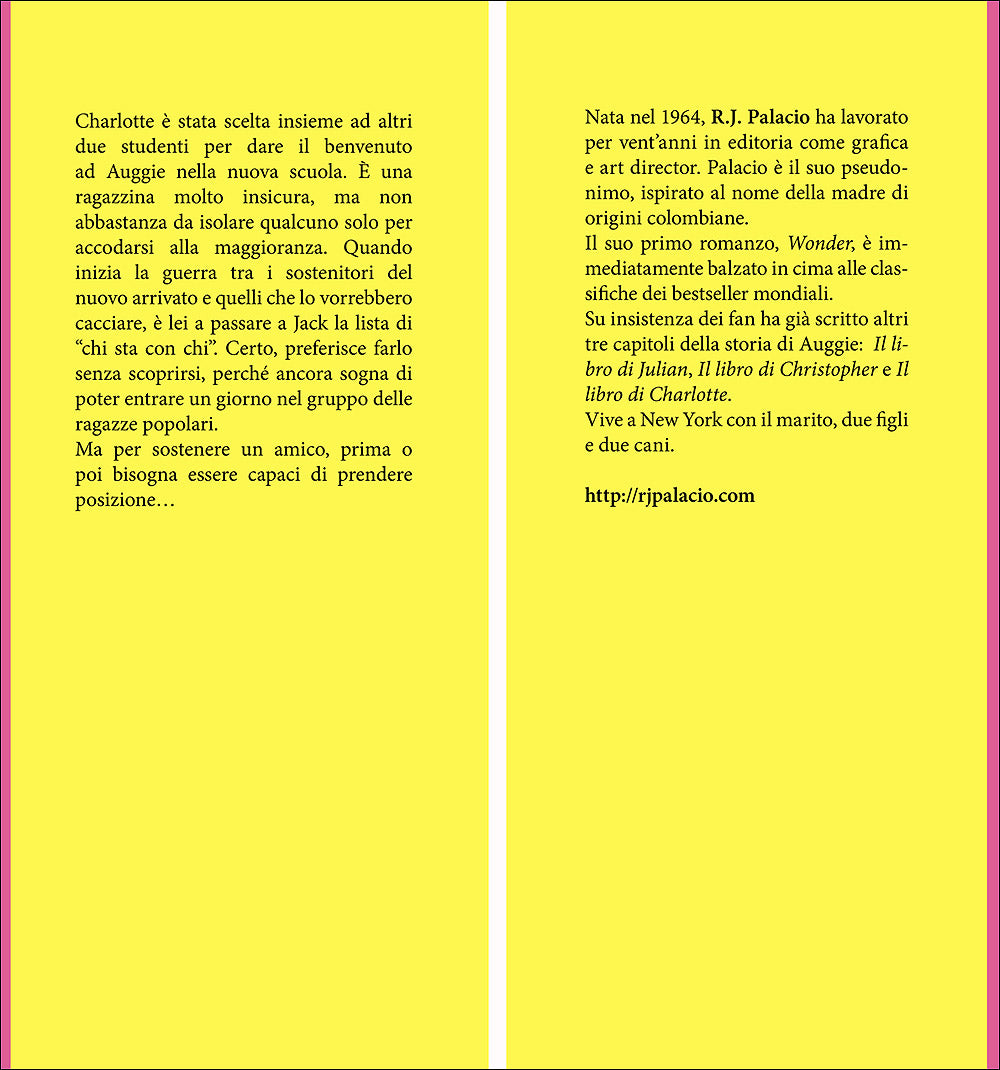 Il libro di Charlotte. A Wonder Story