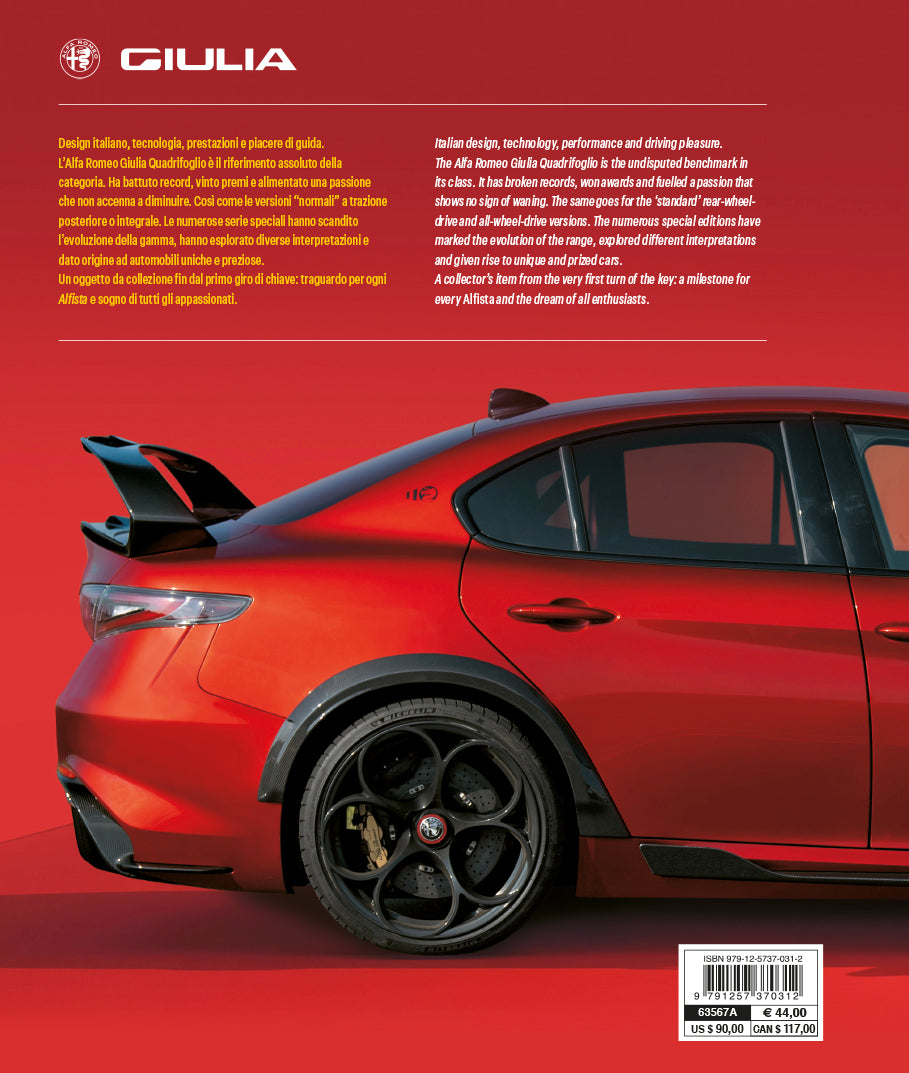 ALFA ROMEO GIULIA Timeless Classic (ed, ita-ing). Timeless Classic