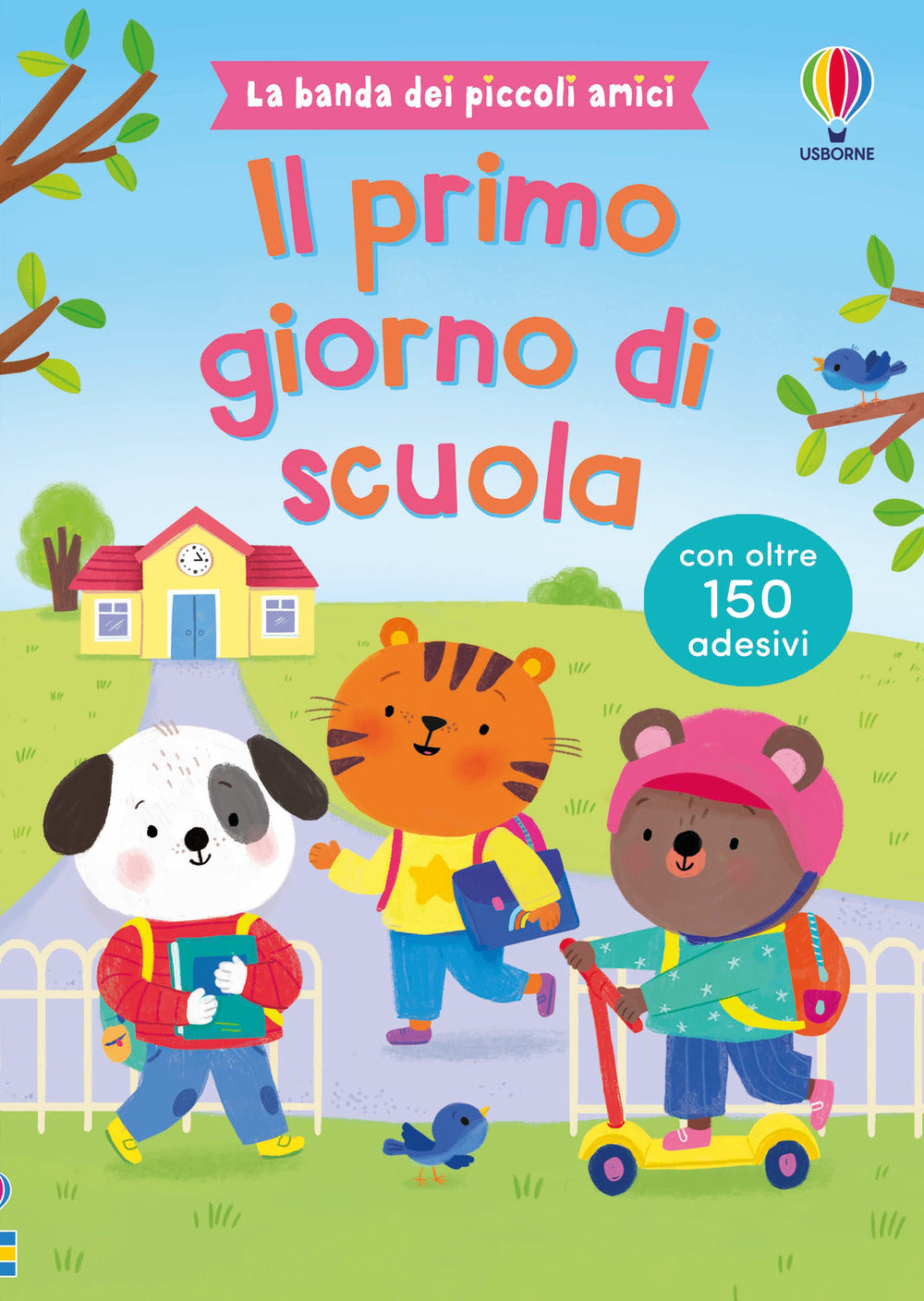 Il primo giorno di scuola. Con adesivi