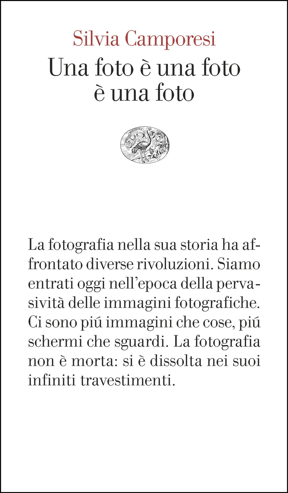 Una foto è una foto è una foto