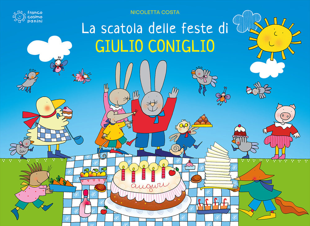 La scatola delle feste di Giulio Coniglio. Ediz. a colori. Con Prodotti vari