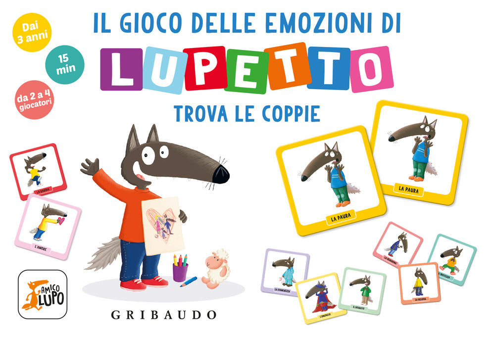 Il gioco delle emozioni di lupetto. Amico Lupo