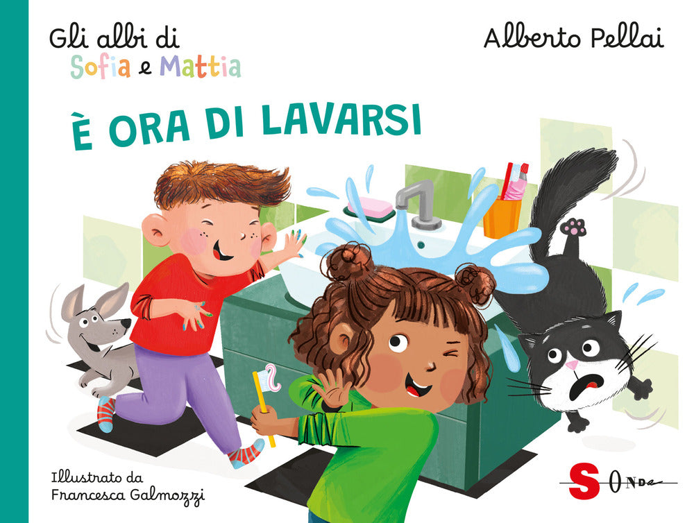 È ora di lavarsi. Gli albi di Sofia e Mattia
